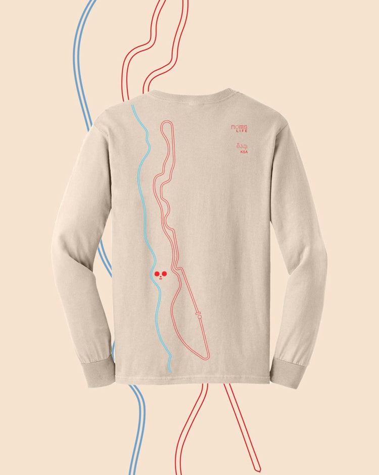 Noms X F1 Jeddah Race-Track Circuit Long-Sleeve Shirt - NOMS LIFE